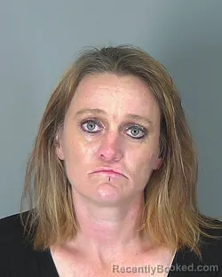 Mugshot of DIANA HAYES booked in Spartanburg County, South Carolina on March 17, 2026