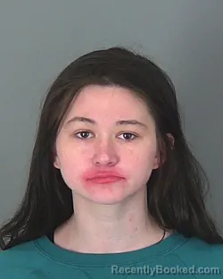 Mugshot of ELIZABETH BELUE booked in Spartanburg County, South Carolina on March 17, 2026