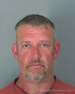 Mugshot of KENNETH BRADLEY booked in Spartanburg County, South Carolina on March 17, 2026