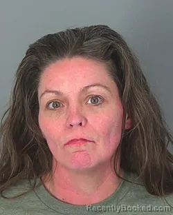 Mugshot of TONYA LEE booked in Spartanburg County, South Carolina on March 17, 2026