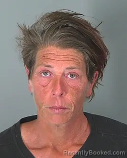 Mugshot of AMY PETERSON booked in Spartanburg County, South Carolina on March 17, 2026