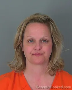 Mugshot of HOLLY KNOX booked in Spartanburg County, South Carolina on March 18, 2026