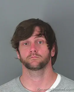 Mugshot of DERRICK PACK booked in Spartanburg County, South Carolina on March 18, 2026