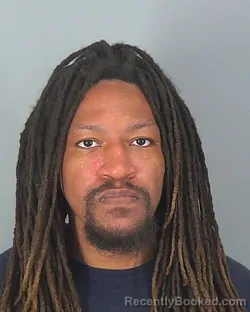 Mugshot of BRANDON EVERETTE booked in Spartanburg County, South Carolina on March 18, 2026