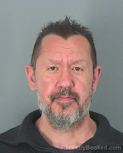 Mugshot of ANDREW REGAN booked in Spartanburg County, South Carolina on March 18, 2026