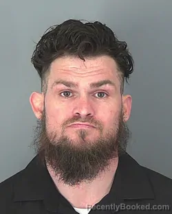 Mugshot of MICHAEL THOMAS booked in Spartanburg County, South Carolina on March 18, 2026