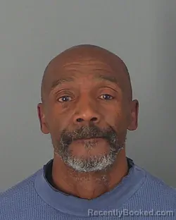 Mugshot of JAMES ROBINSON booked in Spartanburg County, South Carolina on March 18, 2026