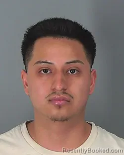 Mugshot of IVAN SANCHEZ-MORALES booked in Spartanburg County, South Carolina on March 8, 2026