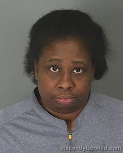 Booking photo from Spartanburg County, South Carolina