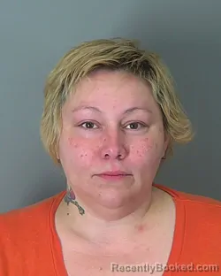 Booking photo from Spartanburg County, South Carolina