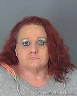 Mugshot of MITZI FLEMING booked in Spartanburg County, South Carolina on March 10, 2026