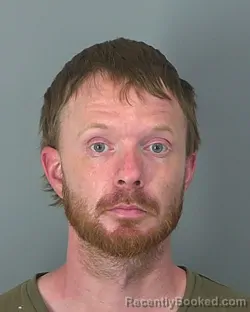 Mugshot of RONNIE ROBERTSON booked in Spartanburg County, South Carolina on March 12, 2026