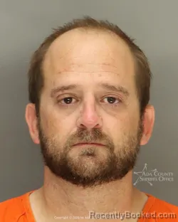 Mugshot of Tyson Robert Hawkins booked in Ada County, Idaho on September 30, 2026