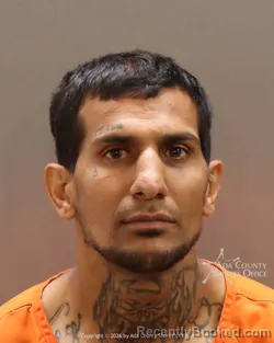 Mugshot of Zeyad Tareq yaseen Al karawi booked in Ada County, Idaho on June 25, 2026
