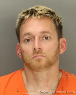 Mugshot of Ryan Donald Pursley booked in Ada County, Idaho on August 17, 2026