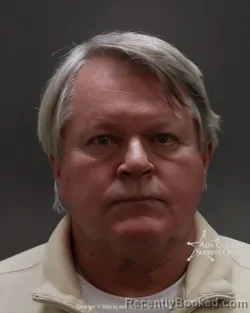 Mugshot of Stephen William Lundquist booked in Ada County, Idaho on March 27, 2026