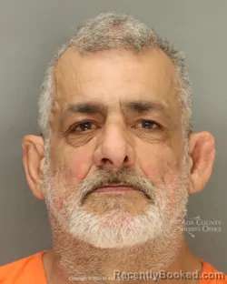 Mugshot of Jeffrey Lee Larocca booked in Ada County, Idaho on April 3, 2026