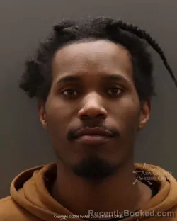 Mugshot of Deveion Marquece Jackson booked in Ada County, Idaho on March 18, 2026