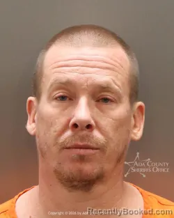 Mugshot of Eric Raymond Howell booked in Ada County, Idaho on September 5, 2026