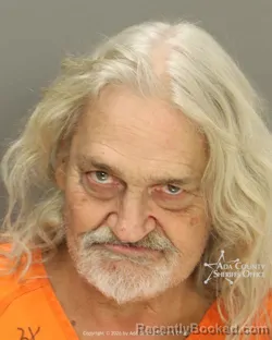 Mugshot of Wayne Mack Lanier booked in Ada County, Idaho on September 3, 2026