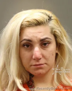 Mugshot of Edisa Mrsic booked in Ada County, Idaho on April 26, 2026