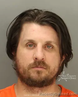 Mugshot of Bryce David Overton booked in Ada County, Idaho on May 6, 2026