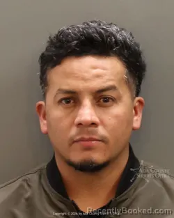 Mugshot of Hector Coronado gutierrez booked in Ada County, Idaho on March 8, 2026