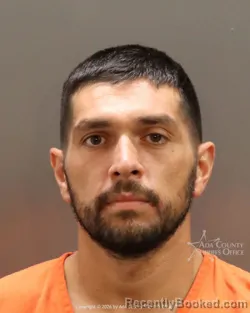 Mugshot of Julian Cortez booked in Ada County, Idaho on September 6, 2026