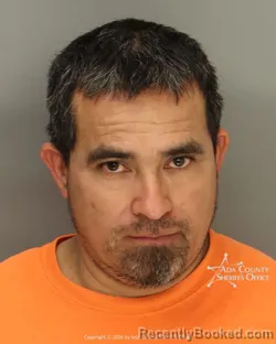Mugshot of Hector Erasto-Guadarrama booked in Ada County, Idaho on September 27, 2026