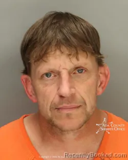 Mugshot of Danial Gerald Neuberger booked in Ada County, Idaho on June 4, 2026