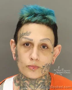 Mugshot of Sephanie Maxine Consiglio booked in Ada County, Idaho on March 31, 2026