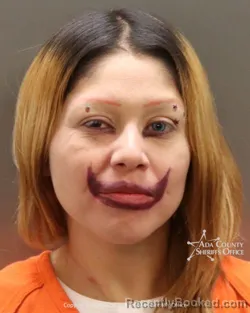 Mugshot of Tania Nava booked in Ada County, Idaho on October 24, 2026