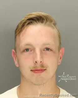 Mugshot of Thomas Cory Prather booked in Ada County, Idaho on September 3, 2026