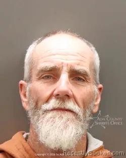 Mugshot of Shaun Paul Pomerleau booked in Ada County, Idaho on October 1, 2026