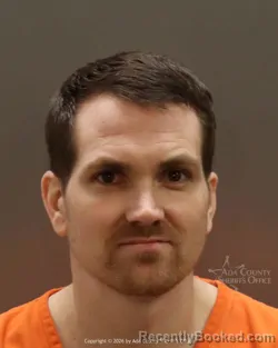 Mugshot of Daniel Allen Clark booked in Ada County, Idaho on March 8, 2026