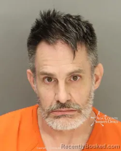 Booking photo from Ada County, Idaho