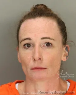 Mugshot of Leslie Tiola Howell booked in Ada County, Idaho on October 15, 2026