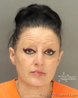 Mugshot of Johnna Dena Stewart booked in Ada County, Idaho on June 24, 2026