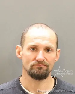 Mugshot of Jeffrey Morris booked in Ada County, Idaho on March 26, 2026