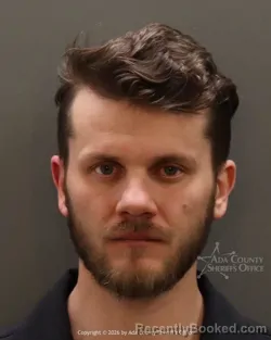 Mugshot of Andrey Potapchuk booked in Ada County, Idaho on March 7, 2026