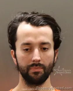 Booking photo from Ada County, Idaho