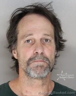 Mugshot of Robert Eugene Mollkoy booked in Ada County, Idaho on May 5, 2026