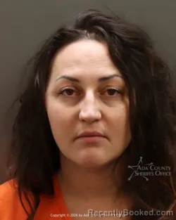 Mugshot of Jade Ann Wake booked in Ada County, Idaho on March 9, 2026