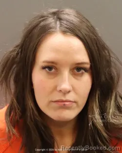 Mugshot of Madison Theadora Leger booked in Ada County, Idaho on July 7, 2026