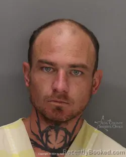 Mugshot of Taylor Steven Mcquiston booked in Ada County, Idaho on October 8, 2026