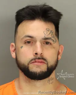 Mugshot of Jonathon Paul Velasquez booked in Ada County, Idaho on May 11, 2026