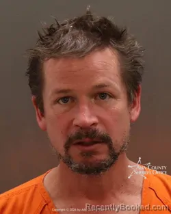 Mugshot of James David Woodburn booked in Ada County, Idaho on March 7, 2026