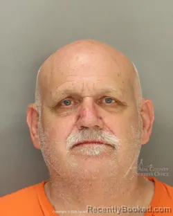 Mugshot of James Kelly Sims booked in Ada County, Idaho on August 26, 2026