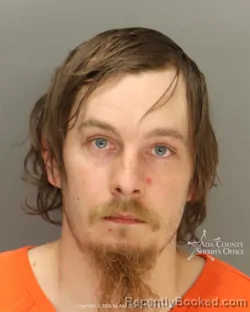 Mugshot of Ryan James Dobrusky booked in Ada County, Idaho on April 8, 2026