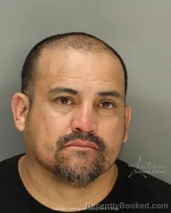 Mugshot of Mario Segura booked in Ada County, Idaho on May 21, 2026